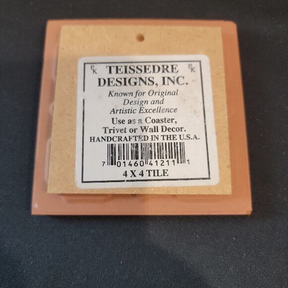 Cleo Teissedre Southwestern Trivet Tile Navajo Home Decor - Picture 3 of 6